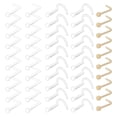 thumbnail image 1 of LAURITAMI 50Pcs Clear Nose Rings Studs Screw Skin Color Piercing Retainer Set Lip Cartilage Tongue, 1 of 2