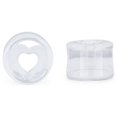 thumbnail image 1 of LAURITAMI Acrylic Ear Tunnel Plug Flesh Expander Piercing 10mm-20mm), 1 of 1