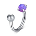 thumbnail image 1 of LAURITAMI Horseshoe Septum Ring 16G 10MM Cartilage Earrings Jewelry, 1 of 1