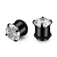 thumbnail image 1 of LAURITAMI Stainless Steel Ear Tunnel Plug Flesh Expander Piercing(3mm-20mm), 1 of 1