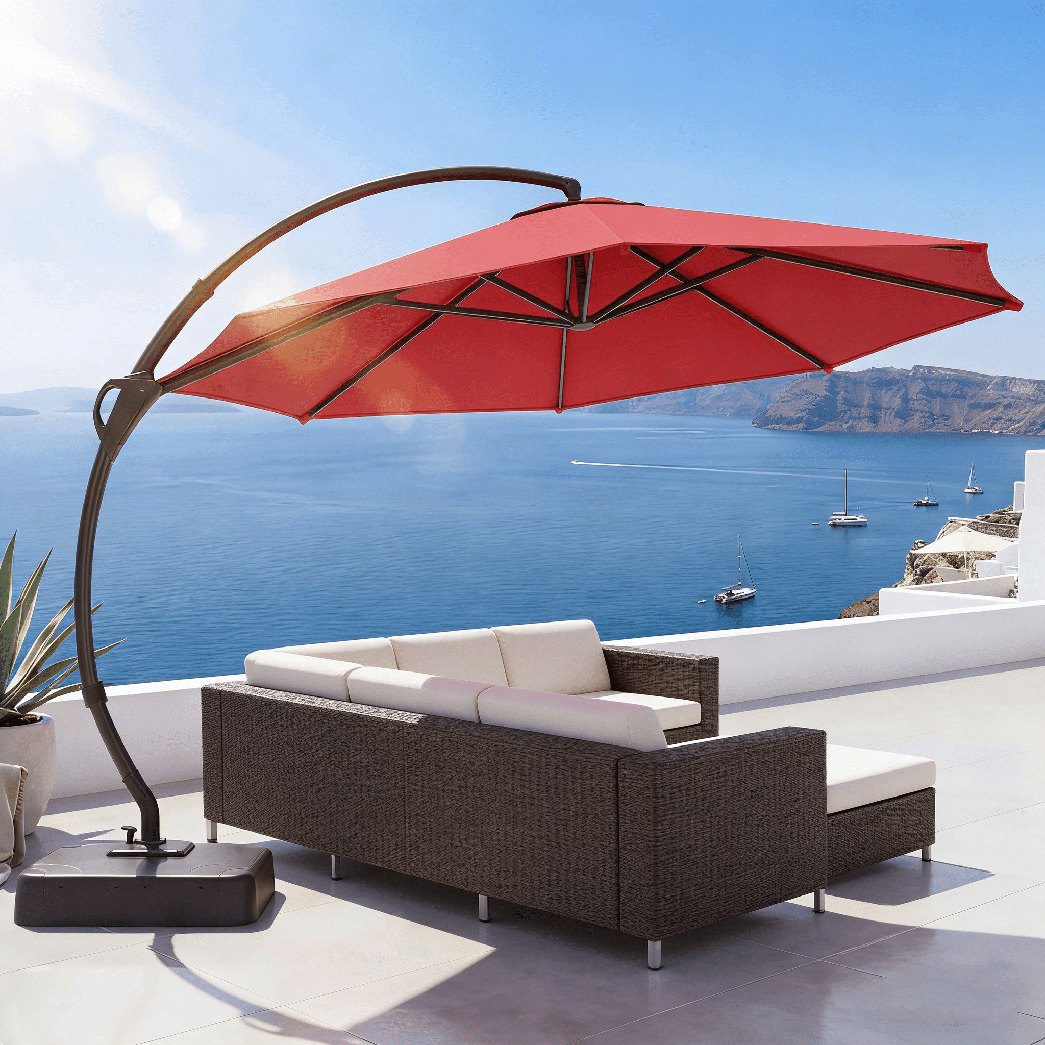 LAUSAINT HOME 12 FT Outdoor Patio Umbrella with Jamaica | Ubuy LAUSAINT HOME 12 FT Outdoor Patio Umbrella with Jamaica | Ubuy
