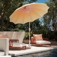 thumbnail image 1 of LAUSAINT HOME 9FT Patio Umbrella, 360° Rotation Design, Gradient Beige, 1 of 9