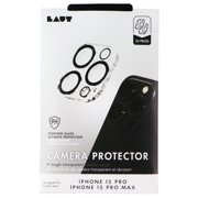 LAUT Tempered Glass Camera Protector for Apple iPhone 15 Pro / 15 Pro Max