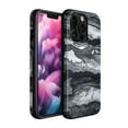 thumbnail image 1 of LAUT iPhone 13 Pro Max Case | 13 ft drop protection | Vibrant colors that create a textured appearance | IMPKT Cell Technology | Scratch resistant | Easily snaps on to your device | HUEX INK Black, 1 of 1