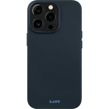 LAUT iPhone 14 and iPhone 14 Pro 6.1" Phone Case | 10 ft drop protection | Silky Smooth | Navy Blue