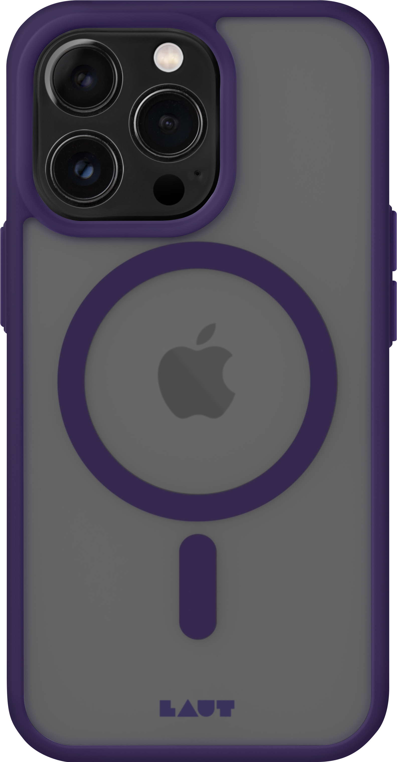 LAUT iPhone 14 and iPhone 14 Pro 6.1" Phone Case | 14 ft drop protection | IMPKT Cell Technology | Antimicrobial Casing | iPhone Color Matching | Compatible with Magsafe | Lavender