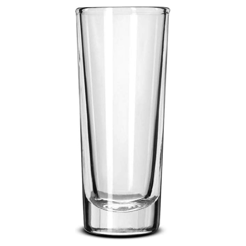 LAV Clear 10.25 Ounce Drinking Glasses | Tall and Narrow Design, 6.5 x  2.25  Thick and Durable  Heavy Base  Dishwasher Safe  For Water,  Juice, ...
