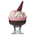 thumbnail image 1 of LAV Ice Cream Bowls Set of 6 - Clear Glass Footed Serving Bowls 9.5 oz, 1 of 8