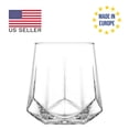 thumbnail image 1 of LAV Valeria Whiskey Glass Set, Drinking Glass Set, Lowball Rock Glasses, 6 Pcs, 13.5 Oz (400 cc), 1 of 6