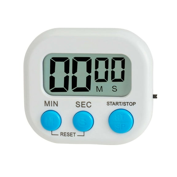 LAVA 1/2/4 PCS Kitchen Timer Magnetic LCD Digital Countdown Stopwatch With Stand Alarm Clock