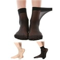 thumbnail image 1 of LAVA 10 Pairs Women Ankle High Sheer Socks Ultra Thin Breathable Silk Dress Socks Nylon Ankle Socks Black, 1 of 8