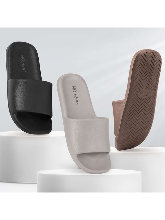 Clouds Anti-Slip Slippers for Men Women Shower Shoes Comfortable Arch Support Quick Drying House Slipper for Spa Bathroom Bedroom Pool Gym College Dorm