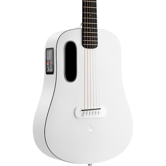 LAVA MUSIC LAVA ME play 36" Acoustic-Electric Guitar With Lite Bag Frost White