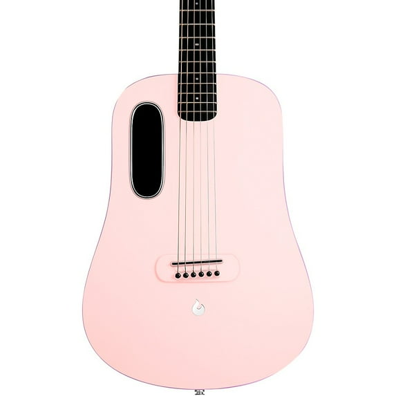 LAVA MUSIC BLUE LAVA Touch Acoustic-Electric Guitar With Airflow Bag Coral Lavander