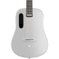 thumbnail image 1 of LAVA MUSIC ME Air Carbon Fiber 36" Acoustic-Electric Guitar with Airflow Bag Silver, 1 of 5