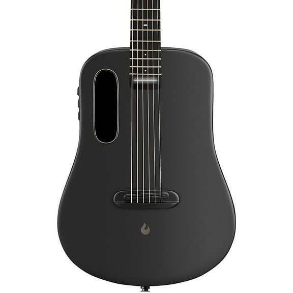 LAVA MUSIC ME Air Carbon Fiber 36" Acoustic-Electric Guitar with Airflow Bag Space Black