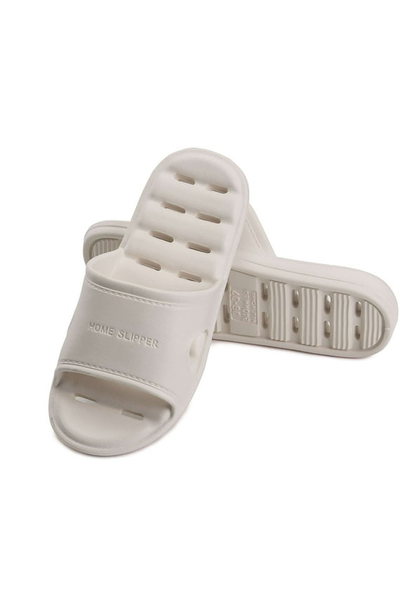 Shower Shoes for Women Men Quick Drying Non Slip Bath Slippers Shower House Sandal for Indoor Home Bedroom Pool Spa Guest College Dorm