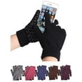 thumbnail image 1 of LAVA Winter Knit Gloves for Men Women Touchscreen Cold Weather Thermal Warm Texting Glove for Running Driving Hiking Blue, 1 of 10