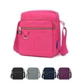 thumbnail image 1 of LAVA Women Waterproof Crossbody Purse Nylon Shoulder Handbag Messenger Bags (Purple), 1 of 12
