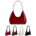 thumbnail image 1 of LAVA Women's Hobo Shoulder Bags Top Handle Handbag Zipper Purses Crescent Underarm Bag (Red), 1 of 9