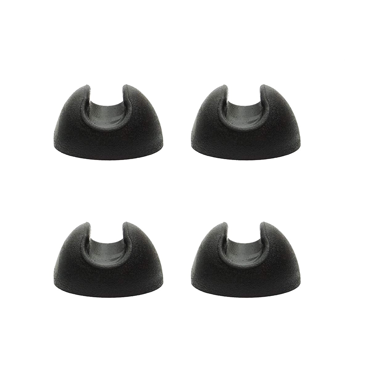 LAVANE Hairpin Legs Protector, Set of 16 U Shaped Black Furniture