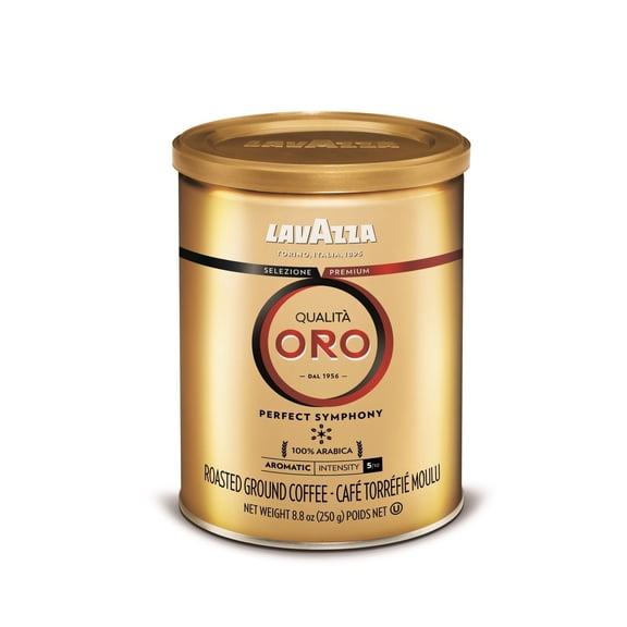 LAVAZZA - Premium Aromatic Ground Coffee Blend - 8.8 oz, Case of 6
