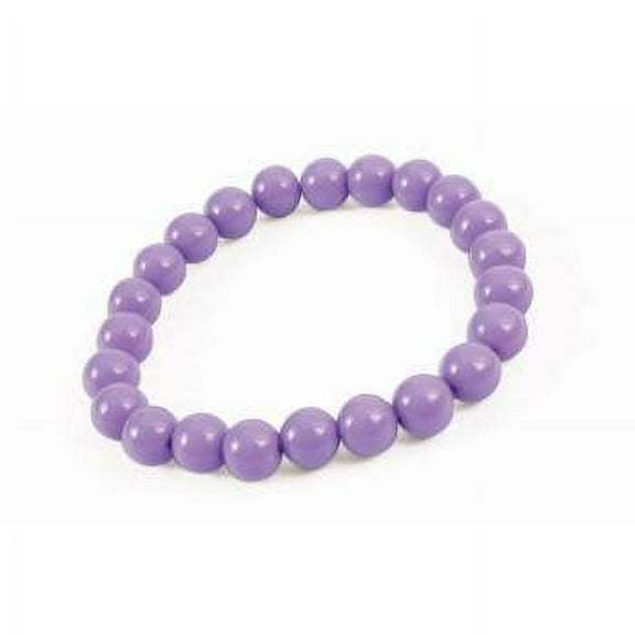 LAVENDER BIG PEARLS BRACELET