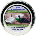 thumbnail image 1 of LAVENDER & COCONUT MILK TIN 4-OZ. ALL NATURAL SOY CANDLE, 1 of 1