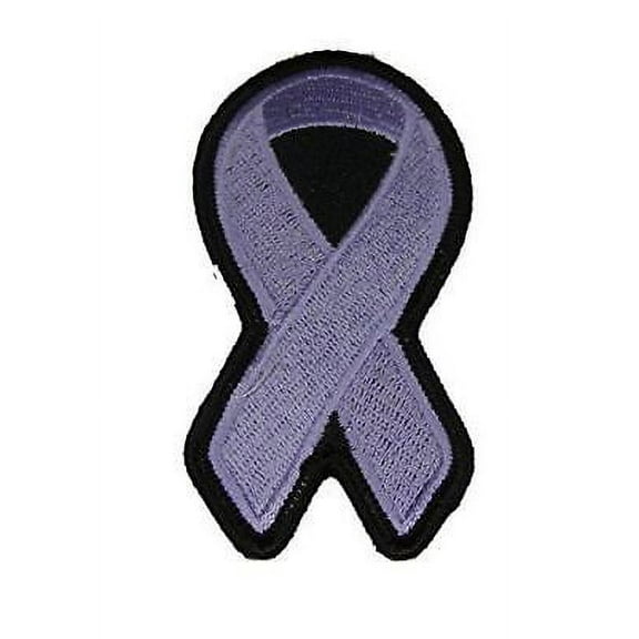 LAVENDER RIBBON FOR ALL CANCERS AWARENESS PATCH
