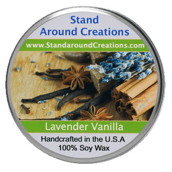 LAVENDER VANILLA TUREEN 3-OZ. ALL NATURAL SOY CANDLE