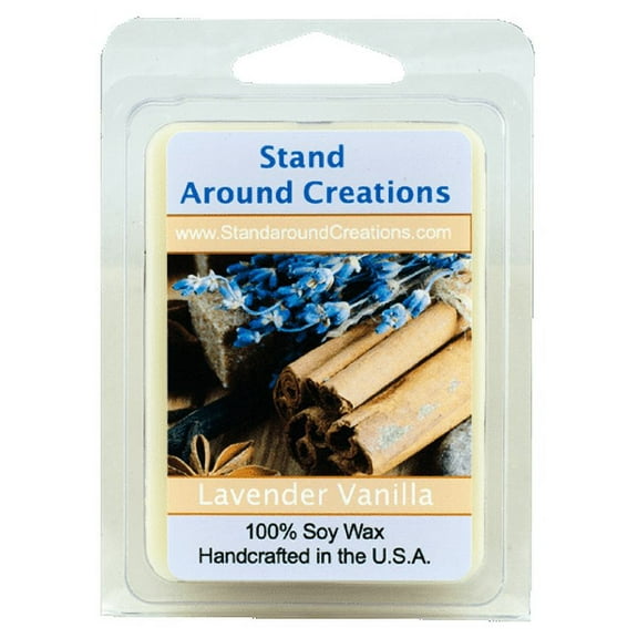 LAVENDER VANILLA WAX MELT 3-OZ.