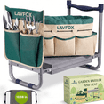 thumbnail image 1 of LAVFOX  2-in-1  Heavy Duty Garden Kneeler Stool, Foldable Bench Seat with Wider EVA Pad and Tool Bag, 1 of 8