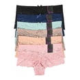 thumbnail image 1 of LAVRA 6 Pack of Women's Lace Boyshort Panties, 1 of 1