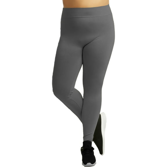 LAVRA Fleece Lined Women's Leggings| Soft Stretchy Thermal Full Length Fleece Lined Tights & Winter Leggings For Women | Plus Size Leggings & Warm Tight Pants