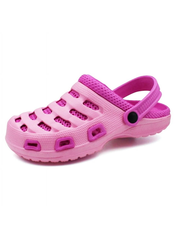 Girl Clogs Big Kid Garden Shoes Slip On Summer Sandals Children