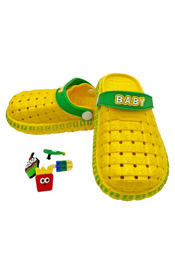 Girl Clogs Big Kid Garden Shoes Slip On Summer Sandals Children