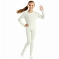 thumbnail image 1 of Lavra Girl’s Cotton Thermal Sets Waffle Knit Long John Pajama Underwear Fleece Lined Insulated Top Pants&nbsp;, 1 of 5