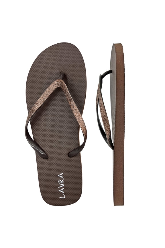 Girl's Glitter Flip Flops Unicorn Sandals Star Summer Shoes