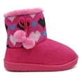 thumbnail image 1 of LAVRA Girls Classic Booties Faux Fur Lined Winter Snow Boots, 1 of 6