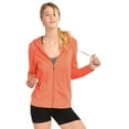 thumbnail image 1 of LAVRA Women's Athletic Zip Up Hoodie Light Weight Exercise Jacket Sweater, 1 of 3