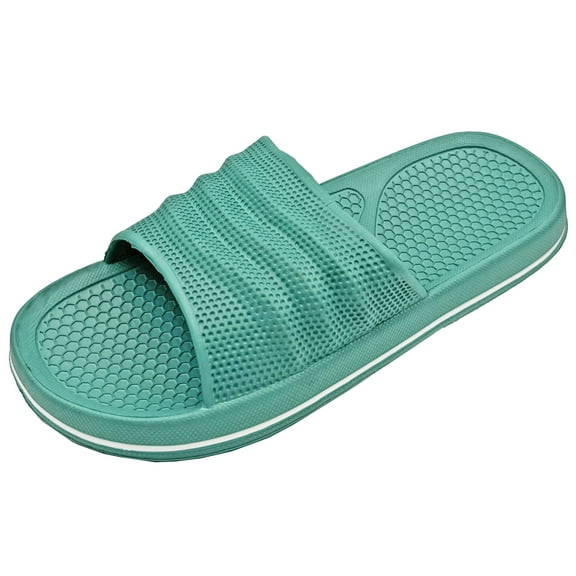 LAVRA Women's Comfort Slip On Slides Cushion Sandals
