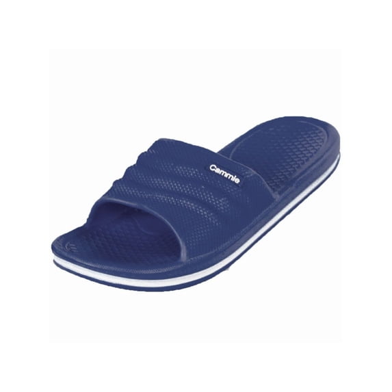 LAVRA Women's Comfort Slip On Slides Cushion Sandals