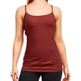 thumbnail image 1 of LAVRA Women's Cotton Camisole Cami Long Tank Top, 1 of 1
