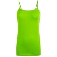 thumbnail image 1 of LAVRA Women's Cotton Camisole Cami Long Tank Top, 1 of 1