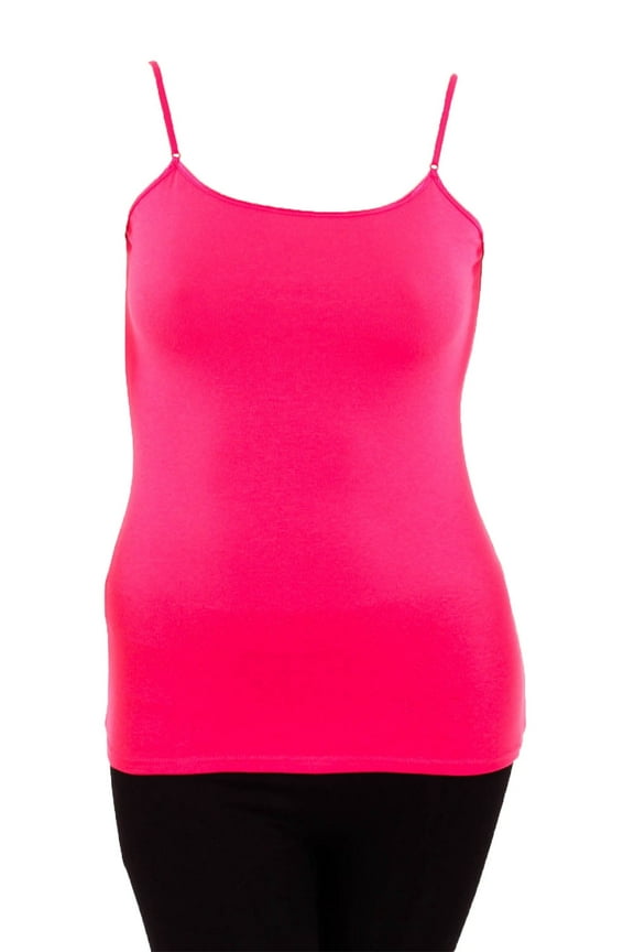 Women's Cotton Camisole Cami Long Tank Top