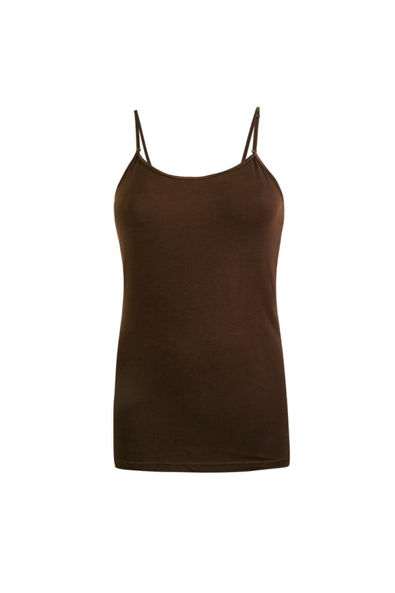 Women's Cotton Camisole Cami Long Tank Top