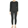 thumbnail image 1 of Lavra Women’s Thermal Set Cotton Waffle Knit Long Johns Underwear Top Pants Winter Pajama, 1 of 5