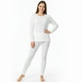 thumbnail image 1 of Lavra Women’s Thermal Set Cotton Waffle Knit Long Johns Underwear Top Pants Winter Pajama, 1 of 7
