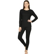 LAVRA Women’s Thermal Set Cotton Waffle Knit Long Johns Underwear Top Pants Winter Pajama