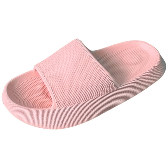 LAVRA Women's Cushion Slides Summer Pillow Slip On Sandals
